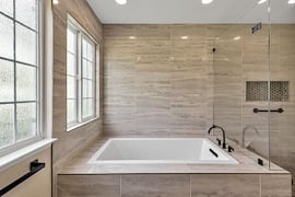 Emerald hills master bathroom