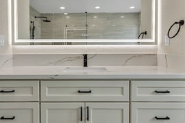 Emerald hills master bathroom