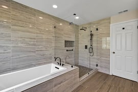 Emerald hills master bathroom