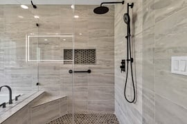 Emerald hills master bathroom