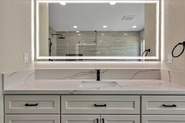 Emerald hills master bathroom