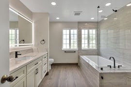 Emerald hills master bathroom