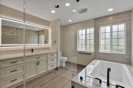 Emerald hills master bathroom