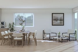 Sunnyvale kitchen and family room
