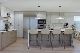 Sunnyvale kitchen and family room