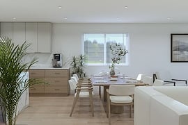 Sunnyvale kitchen and family room