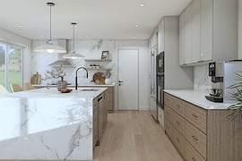 Sunnyvale kitchen and family room